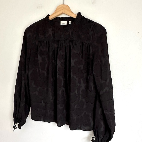 Wilfred • Lourdes Jaquard Blouse in Black - Picture 7 of 10